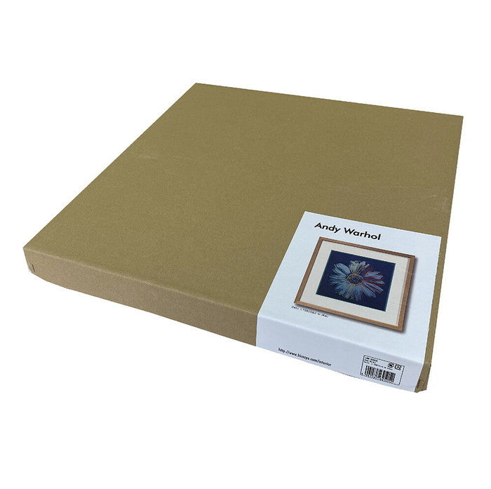 アンディ・ウォーホル Andy Warhol Daisy c.1982 blue on blue 425x425x32mm 425x425x32mm IAW-62505 bic-11112351s1の画像