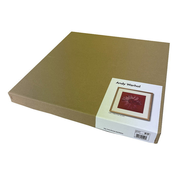 アンディ・ウォーホル Andy Warhol Daisy c.1982 crimson and pink 425x425x32mm 425x425x32mm IAW-62506 bic-11112352s1の画像