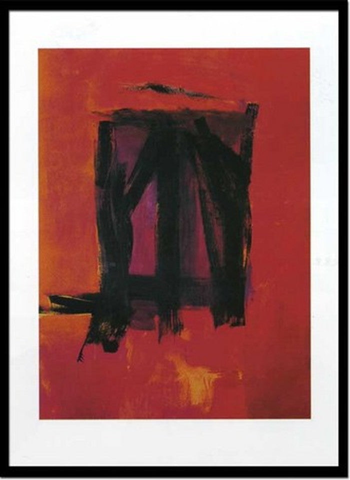 アートフレーム フランツ・クライン Franz Kline Red painting 1961 Silkscreen 730x1030x30mm IFK-14372 bic-6942417s1の画像