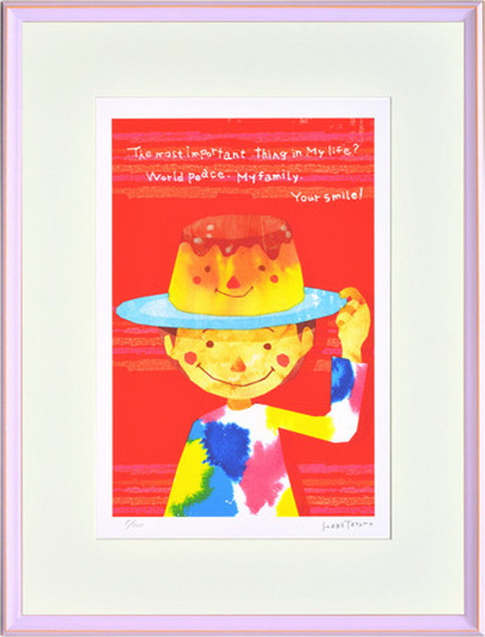 アートフレーム はり たつお プリンハット 大全紙 兄の意志を作品に込めて 583x765x30mm ZTH-61049 bic-6942714s1の画像