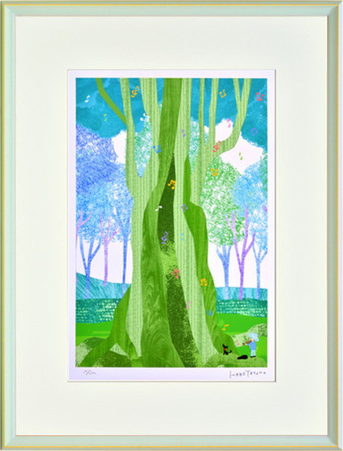 アートフレーム はり たつお 屋久島II 大全紙 世界遺産シリーズ 583x765x30mm ZTH-61051 bic-6942716s1の画像