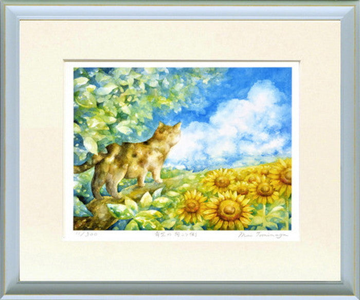 アートフレーム とみなが まい 青空の向こう側 462x387x27mm ZMT-61462 bic-6942897s1の画像