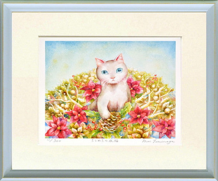 アートフレーム とみなが まい きらめきの祝福 462x387x27mm ZMT-61467 bic-6942902s1の画像