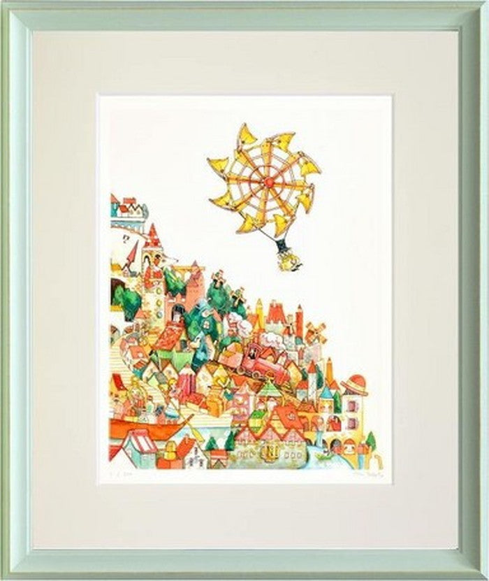 アートフレーム 堀 乃布子 朝な 387x462x27mm ZNH-61145 bic-6942926s1の画像