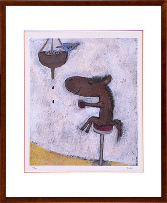 アートフレーム まつもととしこ コーヒー 364x441x27mm ZTM-61151 bic-6942932s1の画像