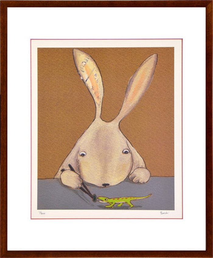 アートフレーム まつもととしこ ご飯だよ 364x441x27mm ZTM-61152 bic-6942933s1の画像