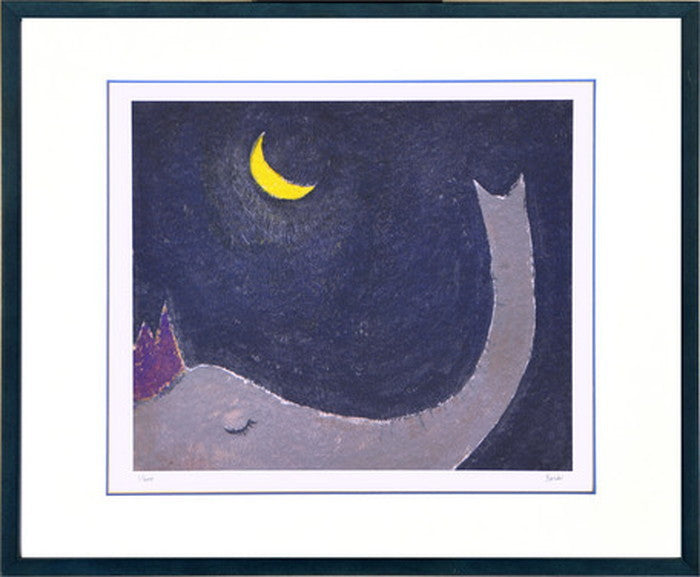 アートフレーム まつもととしこ ゾウのひとりごと 441x364x27mm ZTM-61166 bic-6942947s1の画像