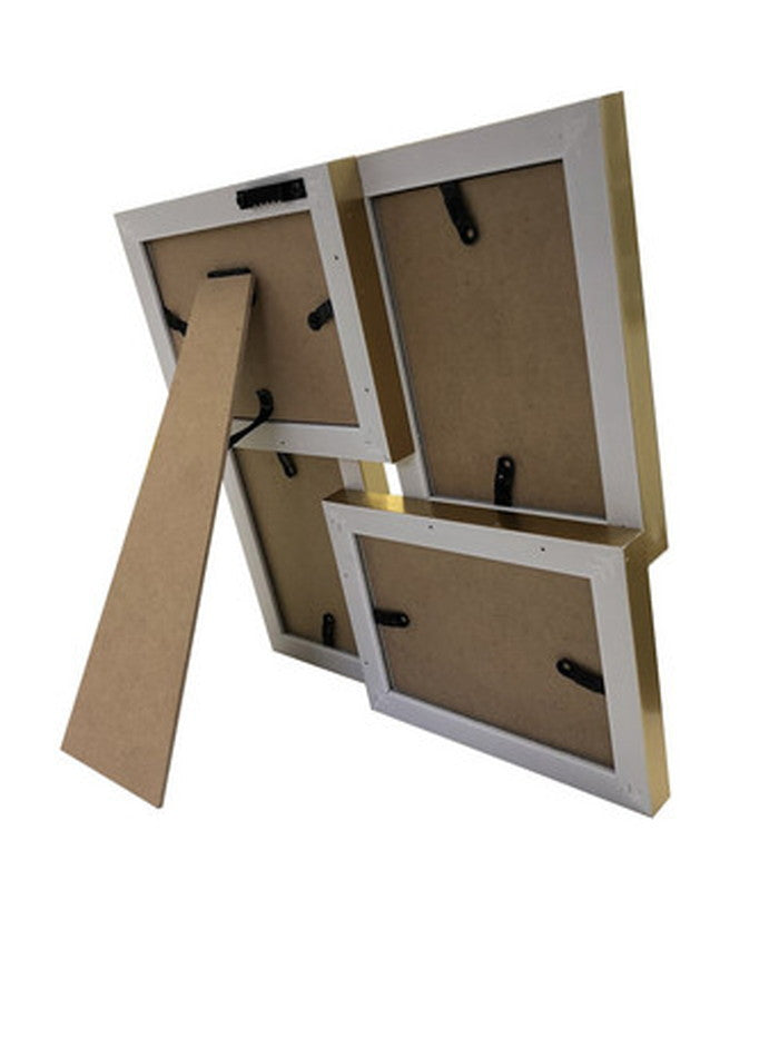 ファミリーフレーム レガーロフレーム Regalo frame Gold Famly 4 ゴールド Famly 4 265x265x34mm FRG-61641 bic-6943385s1の画像