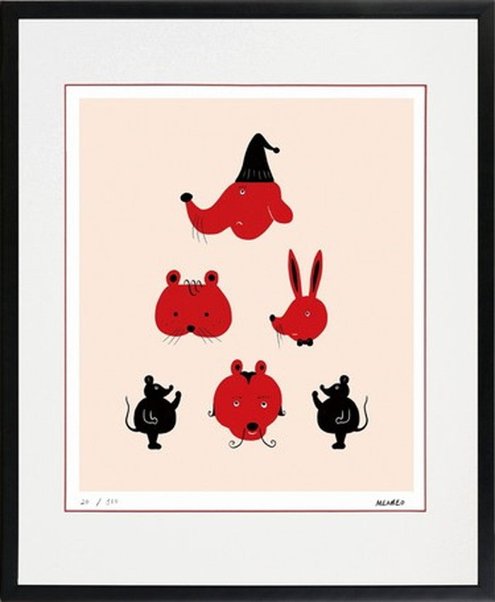 アートフレーム MEOMEO ピラミッド 365x441x25mm ZMM-61888 bic-7377054s1の画像