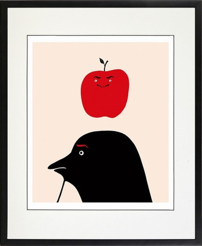 アートフレーム MEOMEO しばし考える 365x441x25mm ZMM-61889 bic-7377055s1の画像