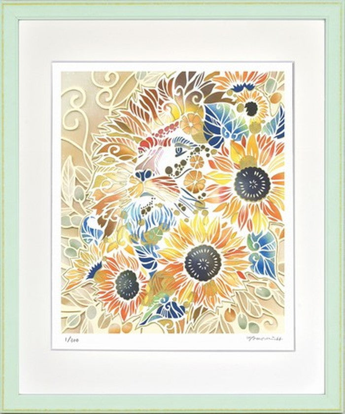 アートフレーム 平石 智美 太陽の王様 375x452x27mm ZTH-61896 bic-7377062s1の画像