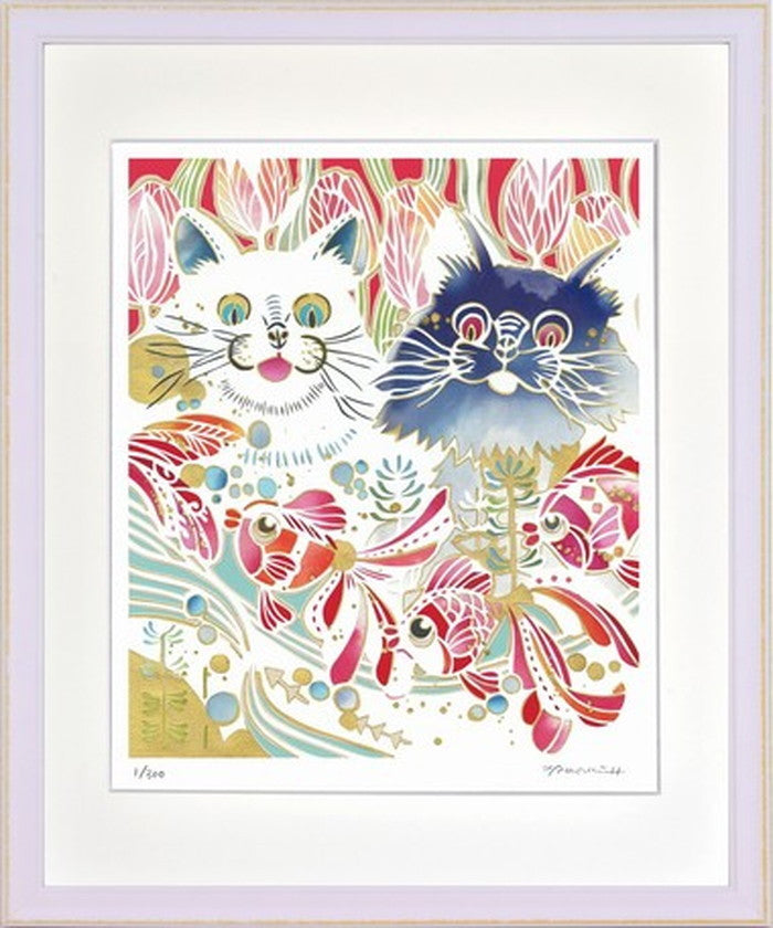 アートフレーム 平石 智美 見つけちゃった。 375x452x27mm ZTH-61900 bic-7377066s1の画像