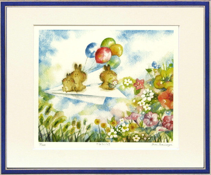 アートフレーム とみなが まい かみひこうき ZMT-61970 bic-7890737s1の画像