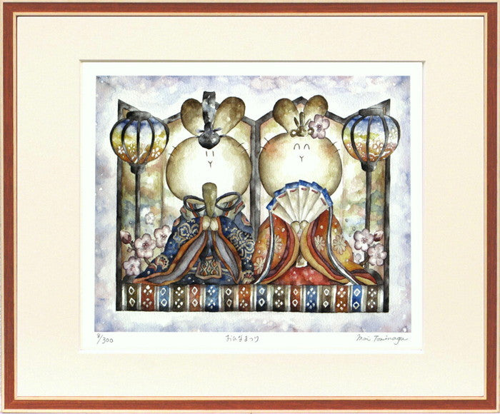 アートフレーム とみなが まい おひなまつり ZMT-61974 bic-7890740s1の画像