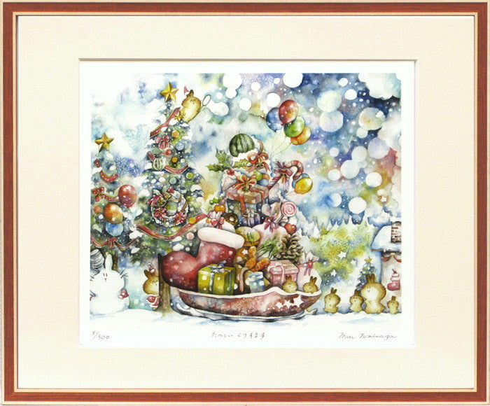 アートフレーム とみなが まい たのしいくりすます ZMT-61976 bic-7890742s1の画像