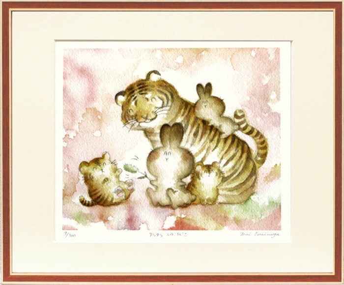 アートフレーム とみなが まい ゆらゆらえのころぐさ ZMT-61982 bic-7890750s1の画像