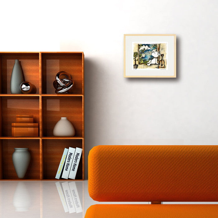 アートフレーム KANNA 窓の外の景色 ZKA-62051 bic-8816946s1の画像