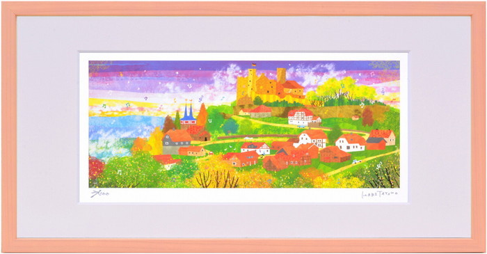 アートフレーム はり たつお ハンシュタイン城 S ZTH-62000 bic-8819378s1の画像