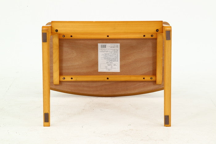 サイドテーブル マガジンラック付 ルレーヴェ ナチュラル fj-10632の画像