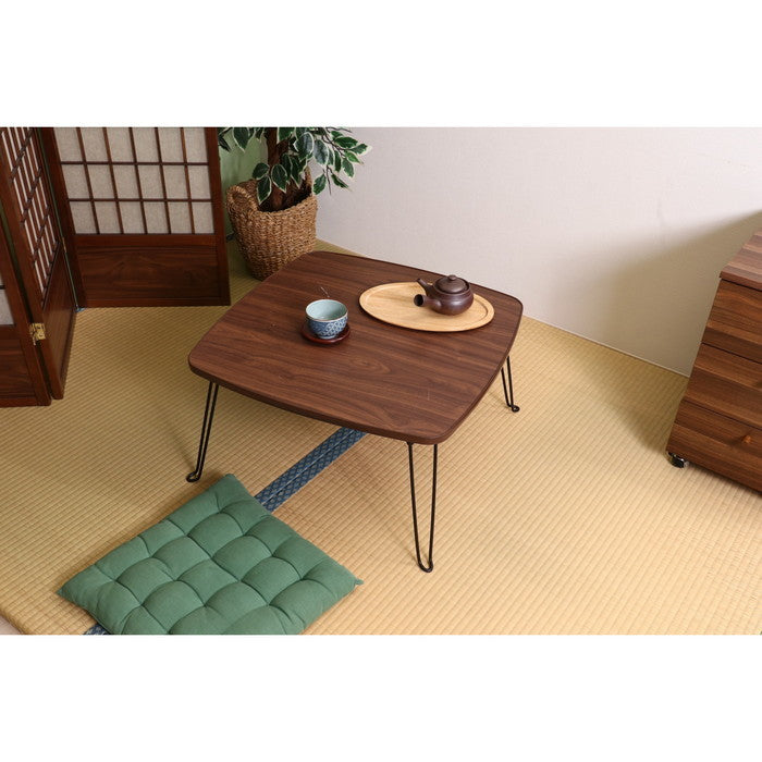 ローテーブル 角60 ブラウン P601BR fj-10860の画像