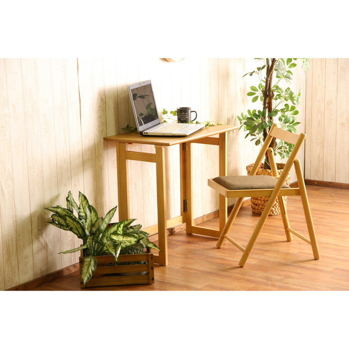 フォールディングチェアー ミラン ナチュラル FC-14 折りたたみ 折り畳み fj-10881の画像