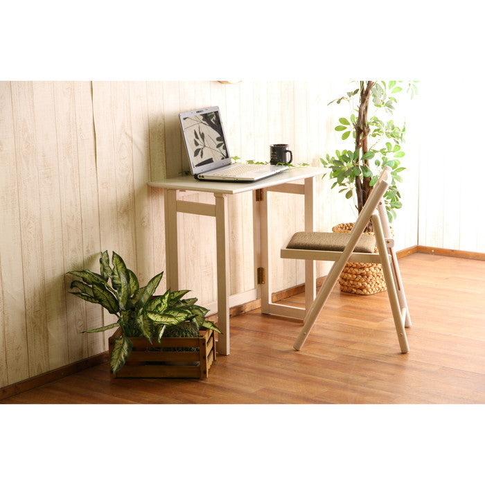 フォールディングチェアー ミラン ホワイトウッド FC-14 折りたたみ 折り畳み fj-10883の画像