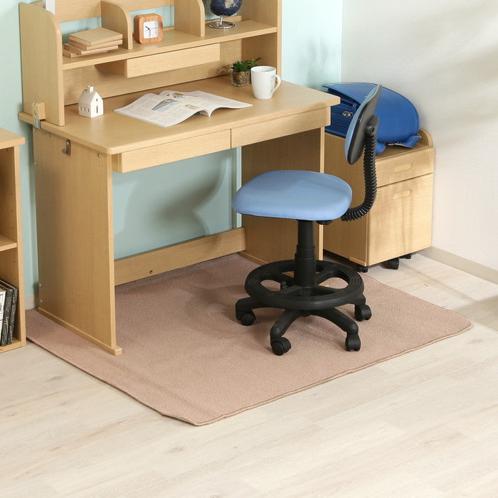 デスクカーペット 110x130 BR ブラウン fj-10894の画像