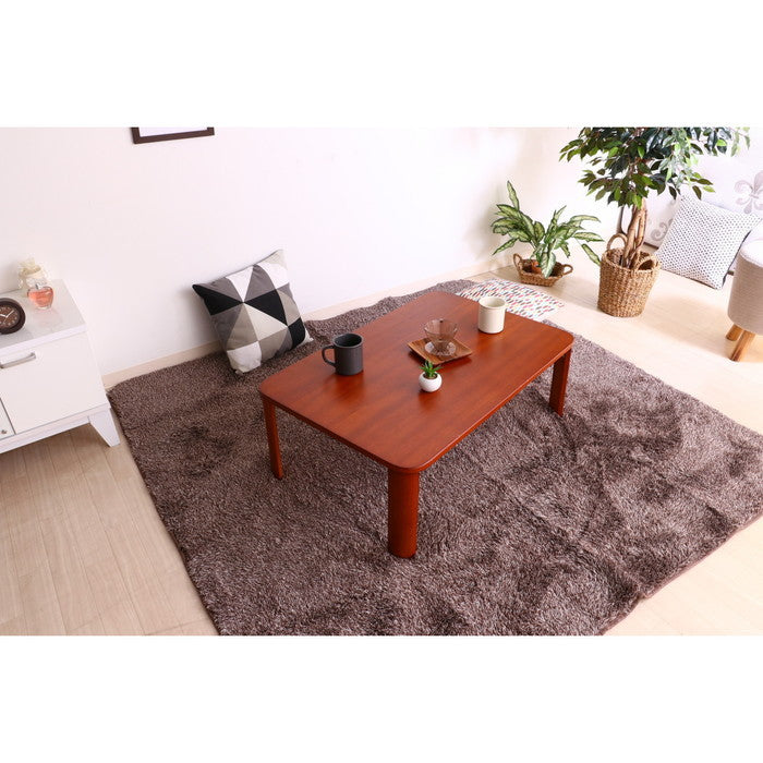 折脚ローテーブル ブラウン ブラウン KSM-9060BR fj-12841の画像