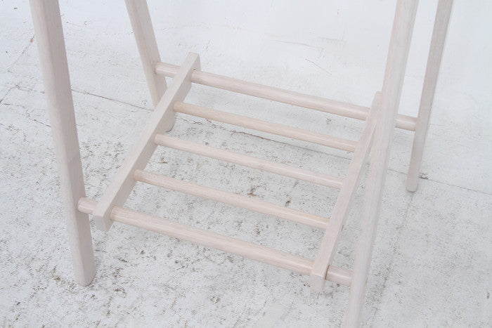 木製ハンガー ジョイント 75 ホワイト 6110-26-W47 fj-14103の画像