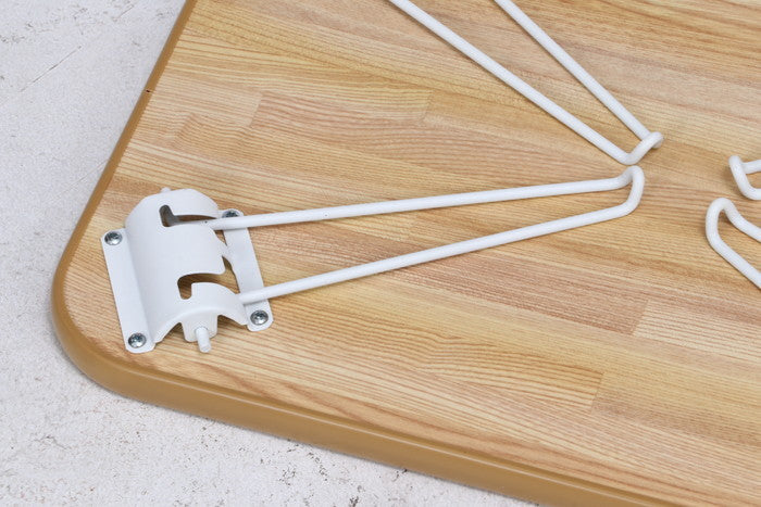 ちゃぶ台 幅45 ナチュラル/ホワイト CB-4530F-NA fj-14413の画像