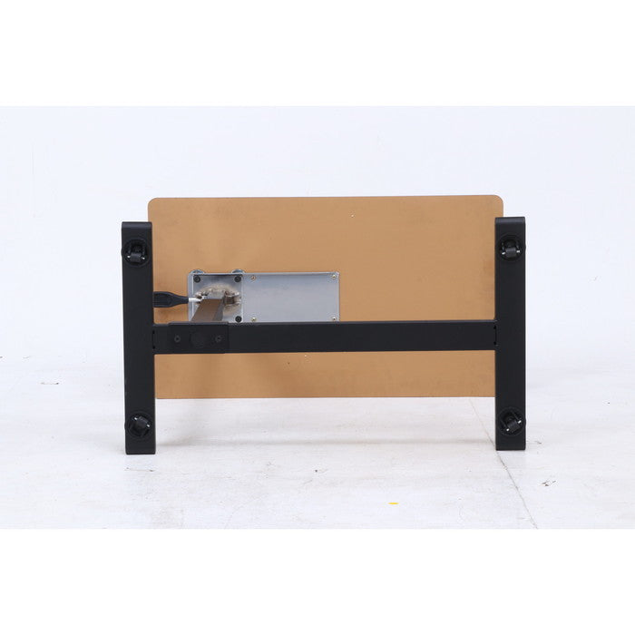 ガス昇降テーブル 隠しキャスター付 ナビア 51661 fj-14656の画像