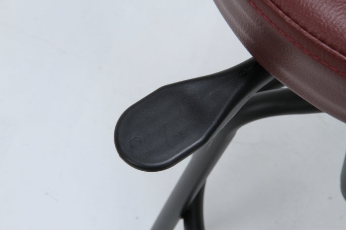 バースツール カウンタースツール背付 HK-61201IV アイボリー fj-15186の画像