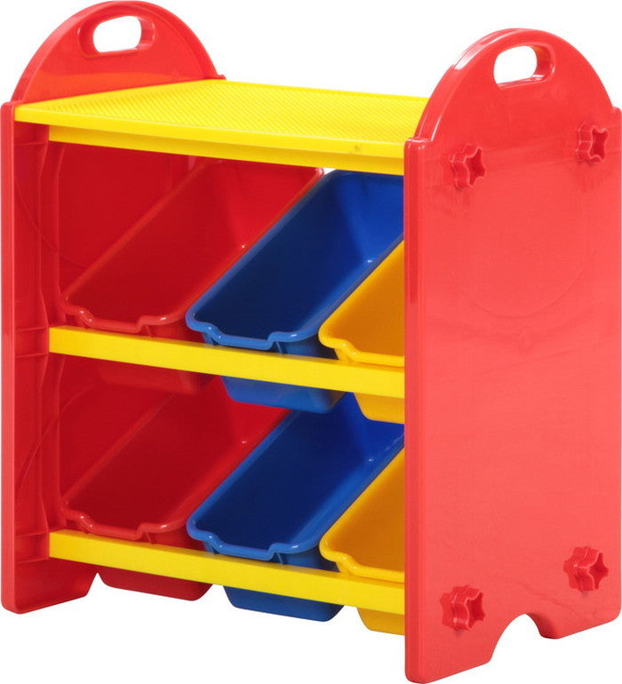 トイボックスSカラフル100pcsブロック付97016/70118 カラフル 535×345×590 fj-15500の画像