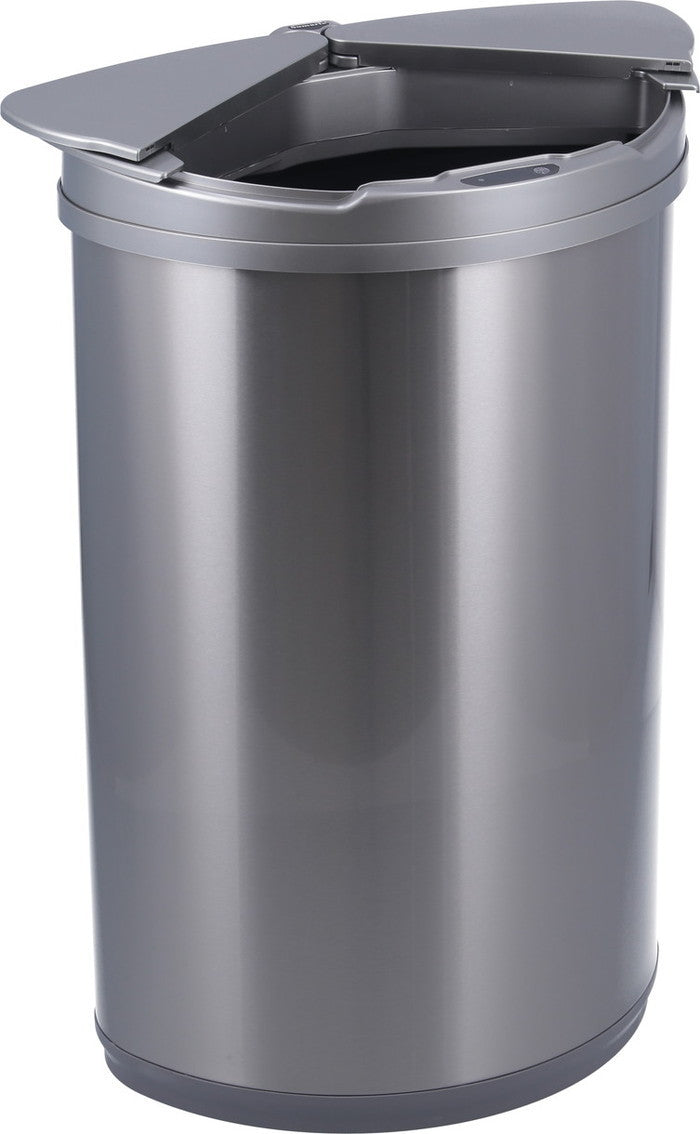 センサー ダストボックス ペール ごみ箱 ゴミ箱 47L 横開閉式 420×275×665 fj-16196の画像