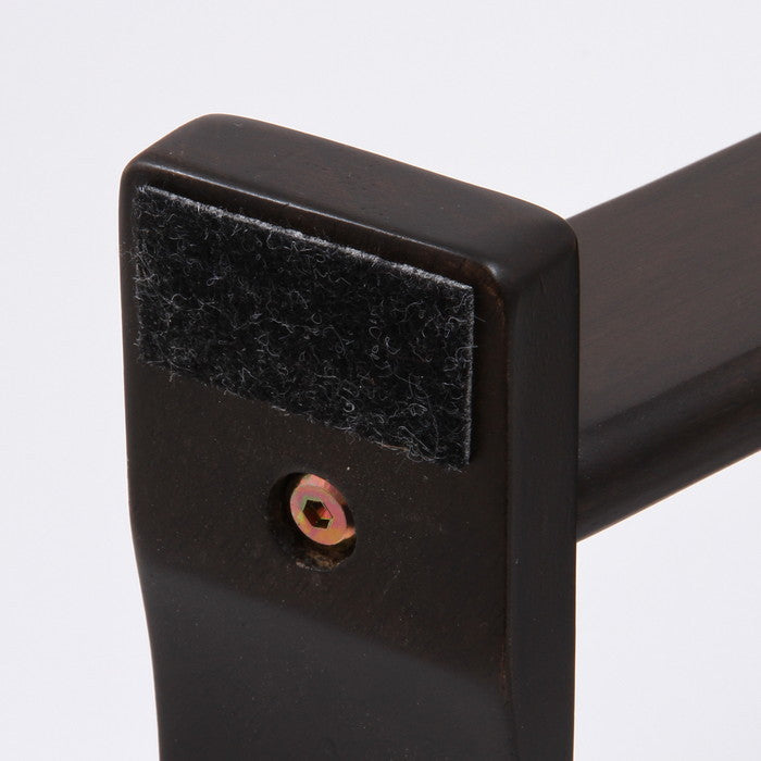 木製折リ畳ミベビーチェアー BR (17333) ブラウン 430×630×830 fj-17633の画像