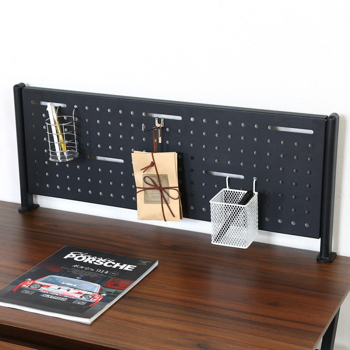 デスクパネル クレバー ブラック 810×70×360 fj-18576の画像