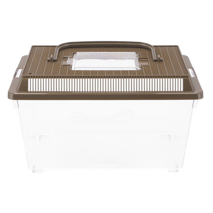 虫ハウス ワクワク M カーキ 完成品 W270×D170×H165mm 0.313kg fj-18714の画像