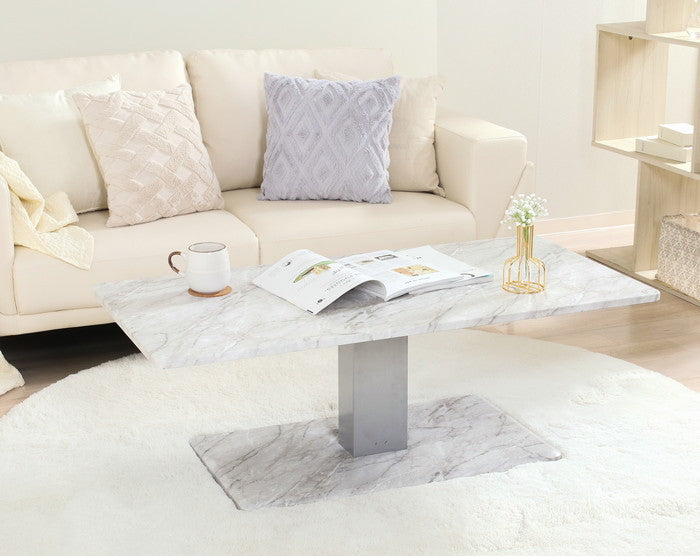 昇降テーブル12060 43?57 大理石 LUT1260 43-57 大理石 幅1200×奥行600×高さ430?570mm fj-19073の画像