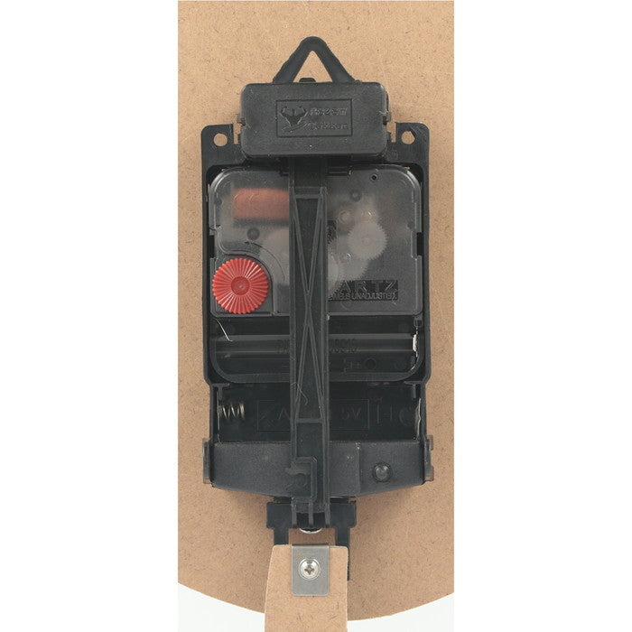 振リ子掛時計 クロネコ ブラック 172×45×400 fj-27310の画像