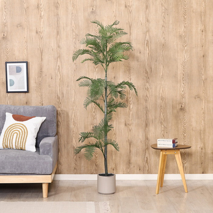 フェイクグリーン ジャカランダ 160cm ジョイント グリーン 完成品 一部取付 W500×D500×H1600mm 2.68kg fj-28056の画像