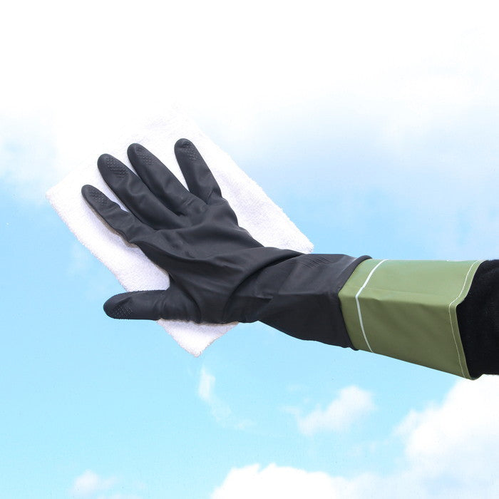 LBラテックスグローブ カーキ 幅170×奥行400×高さ10 fj-28112の画像