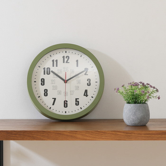 掛時計 カイラ Φ30 オリーブ オリーブ 300 ×41 ×300 fj-28195の画像