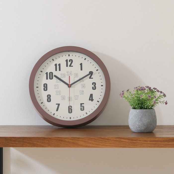 掛時計 カイラ Φ30 チョコレート チョコレート 300 ×41 ×300 fj-28197の画像