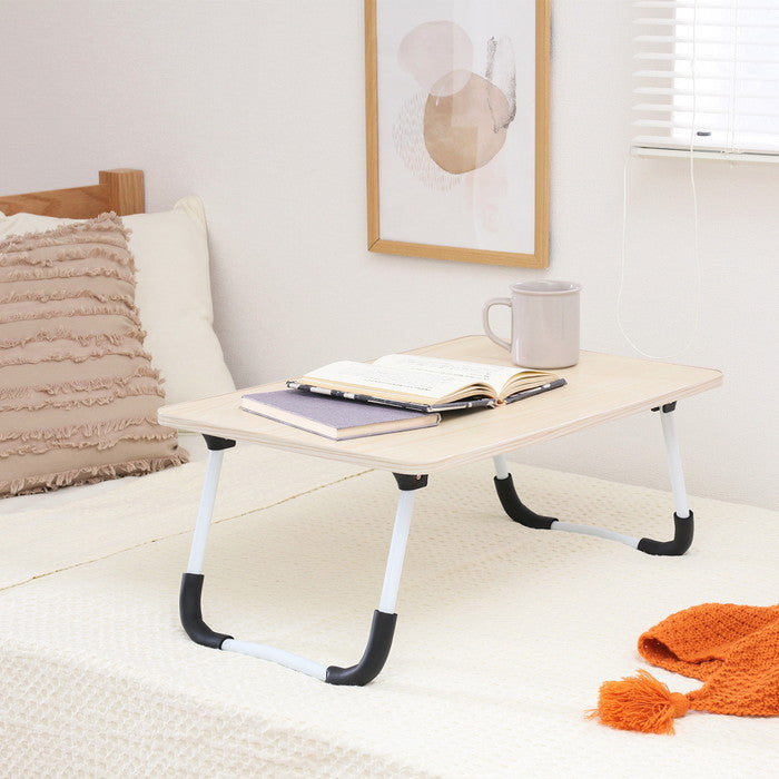 ミニテーブル どこでも使える 6040 ナチュラル 幅645×奥行400×高さ265 fj-28603の画像