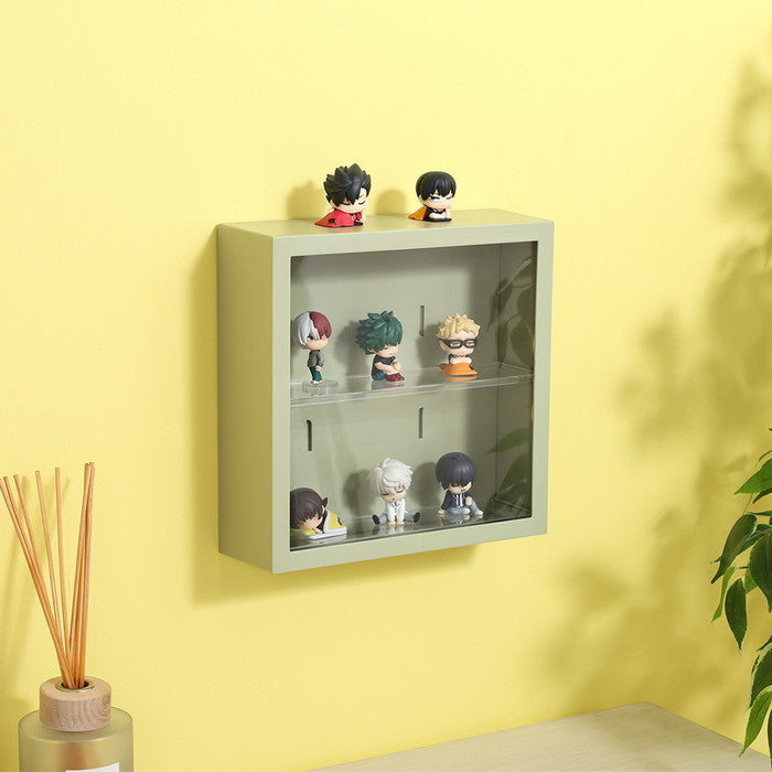 コレクション ケース kake Green Tea グリーン 幅248×奥行80×高さ248 fj-29025の画像