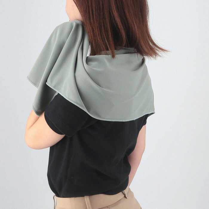 タオル UVクール 30×100cm GR 完成品 W300×D1×H1000mm 0.074kg fj-29372の画像