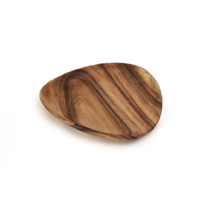 アカシアエッグ型トレー XL ブラウン 305×305×25 fj-30147の画像