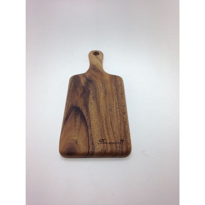 アカシアカッティングボード 取ッ手付 M ブラウン 304×127×20 fj-30518の画像