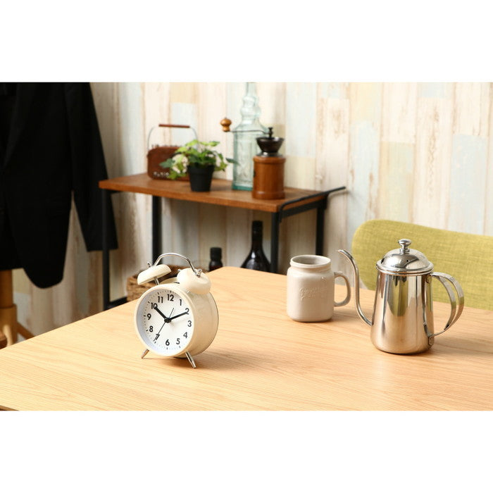 置時計 ベル アイボリー SA6004 fj-32704の画像