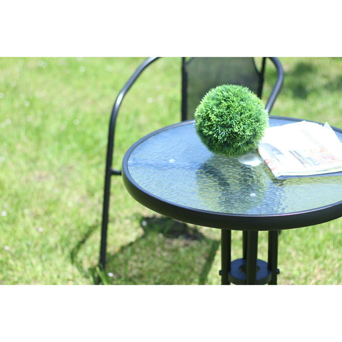 ガラステーブル ブラック FBC-01 fj-33904の画像